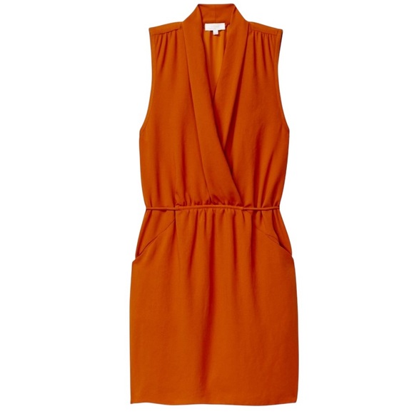 Wilfred Dresses & Skirts - Wilfred Sabine Orange Sleeveless Dress